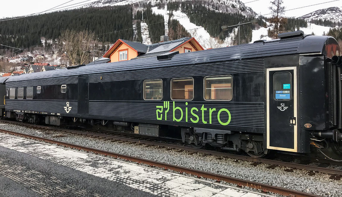 Bistrovagn SJ RB11 5451 Svart - 2