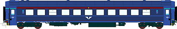 Sittvagn B11 5491 Blue-X