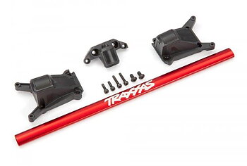 Traxxas Chassistag Överliggare Alu Röd