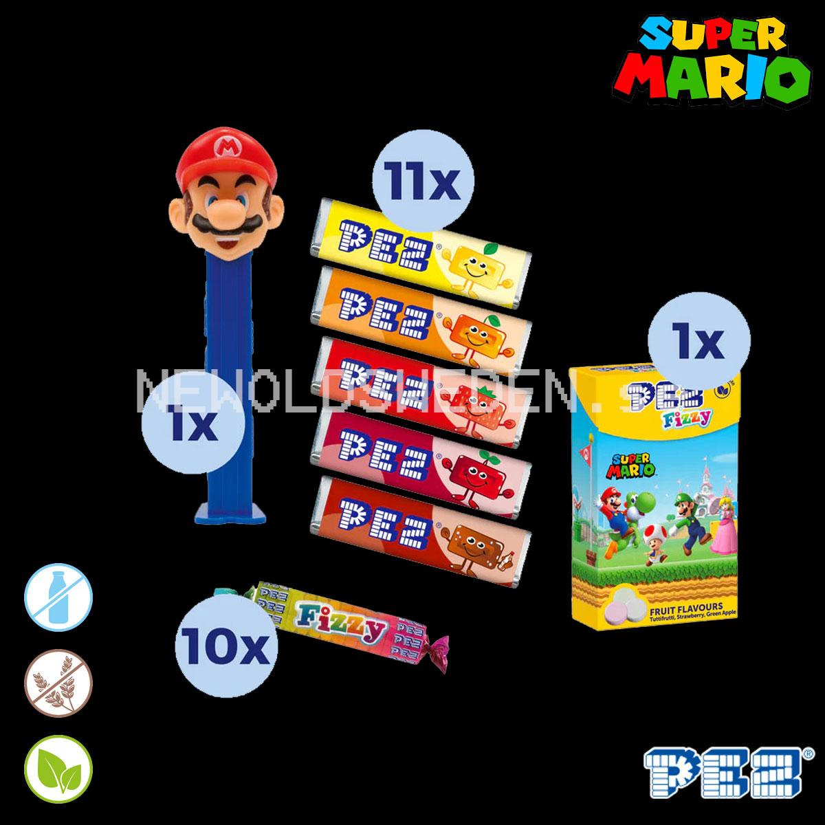 PEZ Bag SUPER MARIO MAXI BAG - 183 G - Bf. 2027-01-28 - 3
