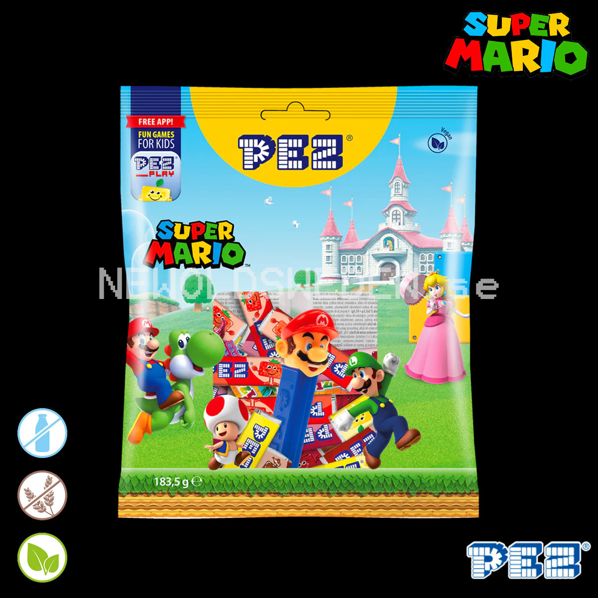 PEZ Bag SUPER MARIO MAXI BAG - 183 G - Bf. 2027-01-28