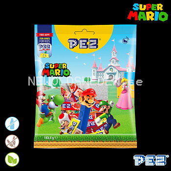 PEZ Bag SUPER MARIO MAXI BAG - 183 G - Bf. 2027-01-28