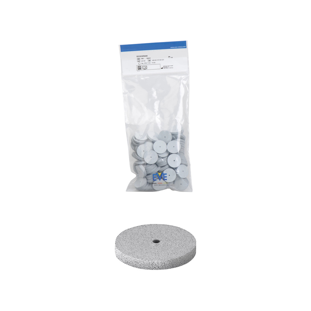 EVE Ecoceram Polerare Round Coarse R22VK, 100st