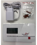 Home Vision display med strömadapter 