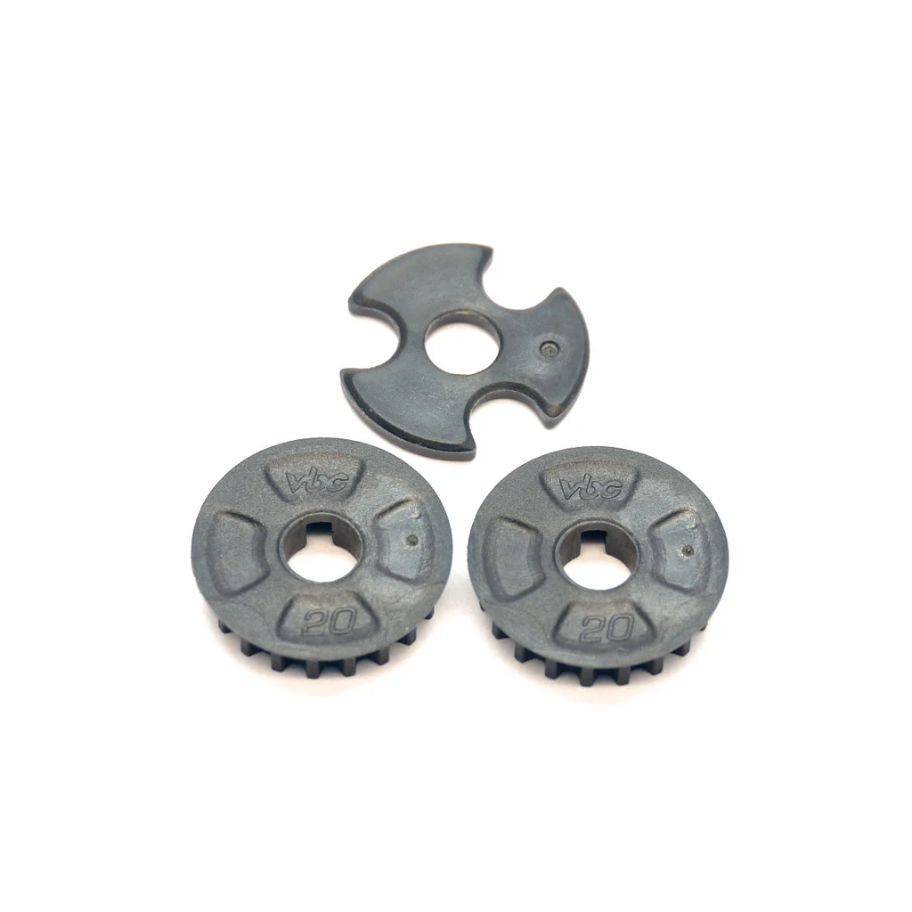 VBC Racing D-05-VBC-0039 WildFire 20T Center Pulley/Pulley Spacer Set