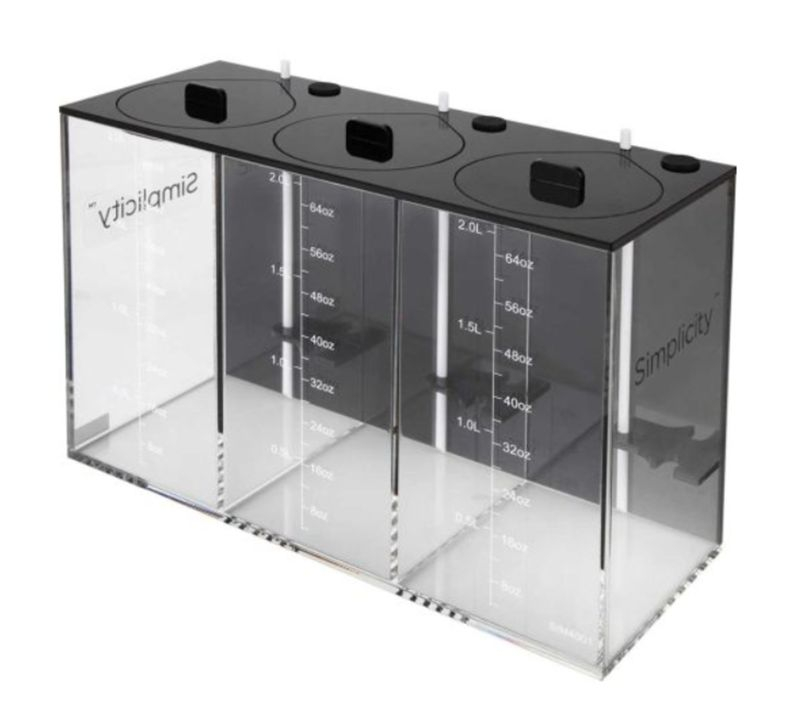 Simplicity 3 x 2L Dosing container