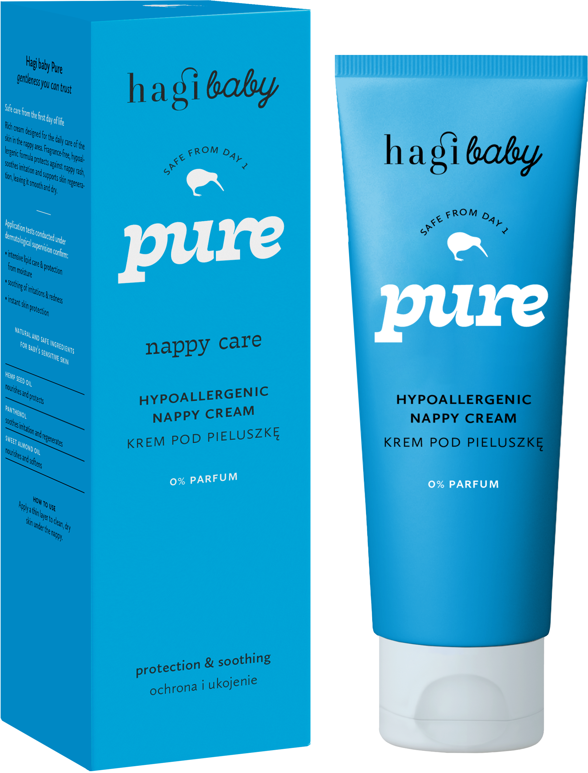 Hagi Baby Pure Hypoallergenic Nappy Cream 75 ml - 2