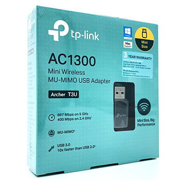 TP-Link Netværksadapter SuperSpeed USB 3.0 1.2Gbps Trådløs