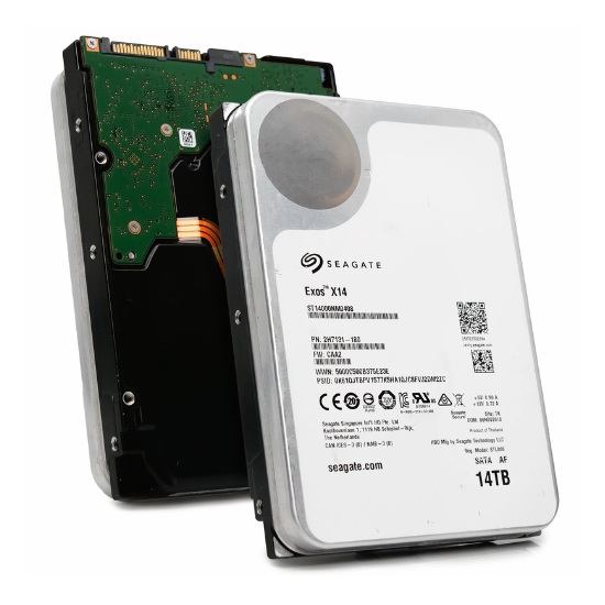 Seagate Exos X14 Harddisk ST14000NM0018-FR 14TB SATA-600 7200rpm - FACTORY RECERTIFIED