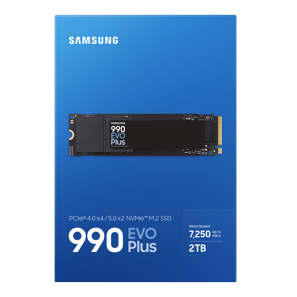 Samsung SSD 990 EVO Plus SSD - 2TB - PCIe 5.0 - M.2 2280 - 2