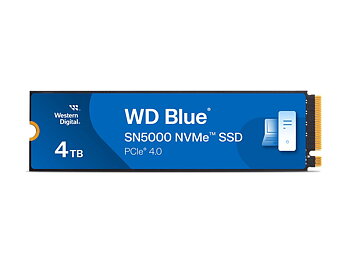 WD Blue SN5000 SSD WDS400T4B0E 4TB M.2 PCI Express 4.0 x4 (NVMe)