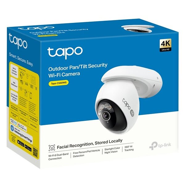 TP-Link TAPO C560WS Nätverksövervakningskamera Utomhus 3840 x 2160