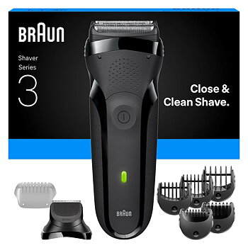 Braun Series 3 300BT Rakapparat Svart