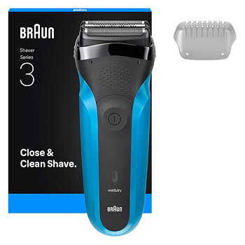 Braun Series 3 310s Rakapparat Blå
