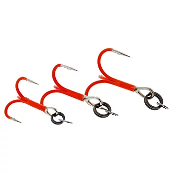 Westin Rigged Trout Treble Hooks Uv Orange  4pcs