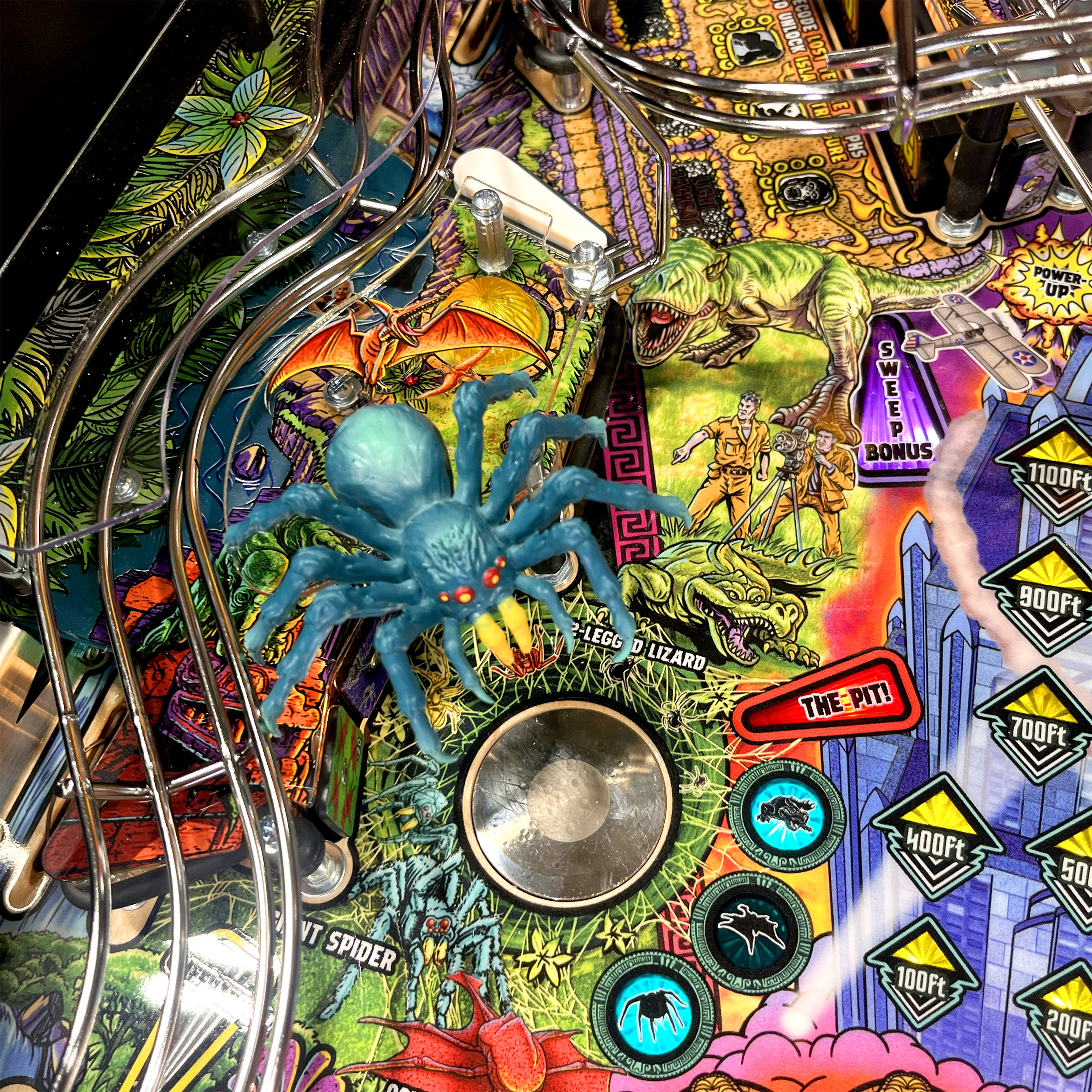 Giant Pit Spider For King Kong Pro Pinball Machines - Free Play