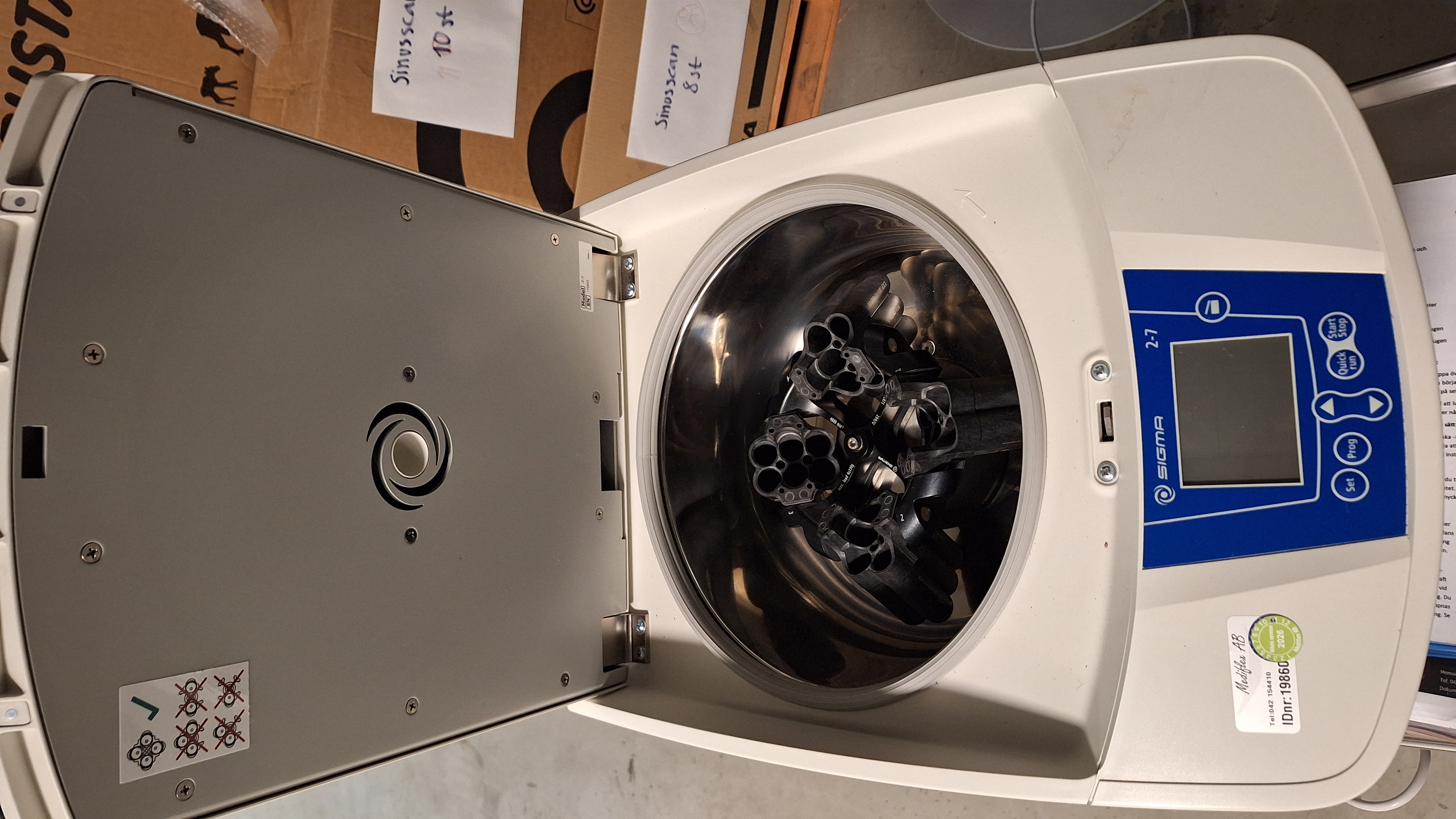 Centrifug Sigma 2-7 24-rör - Begagnad