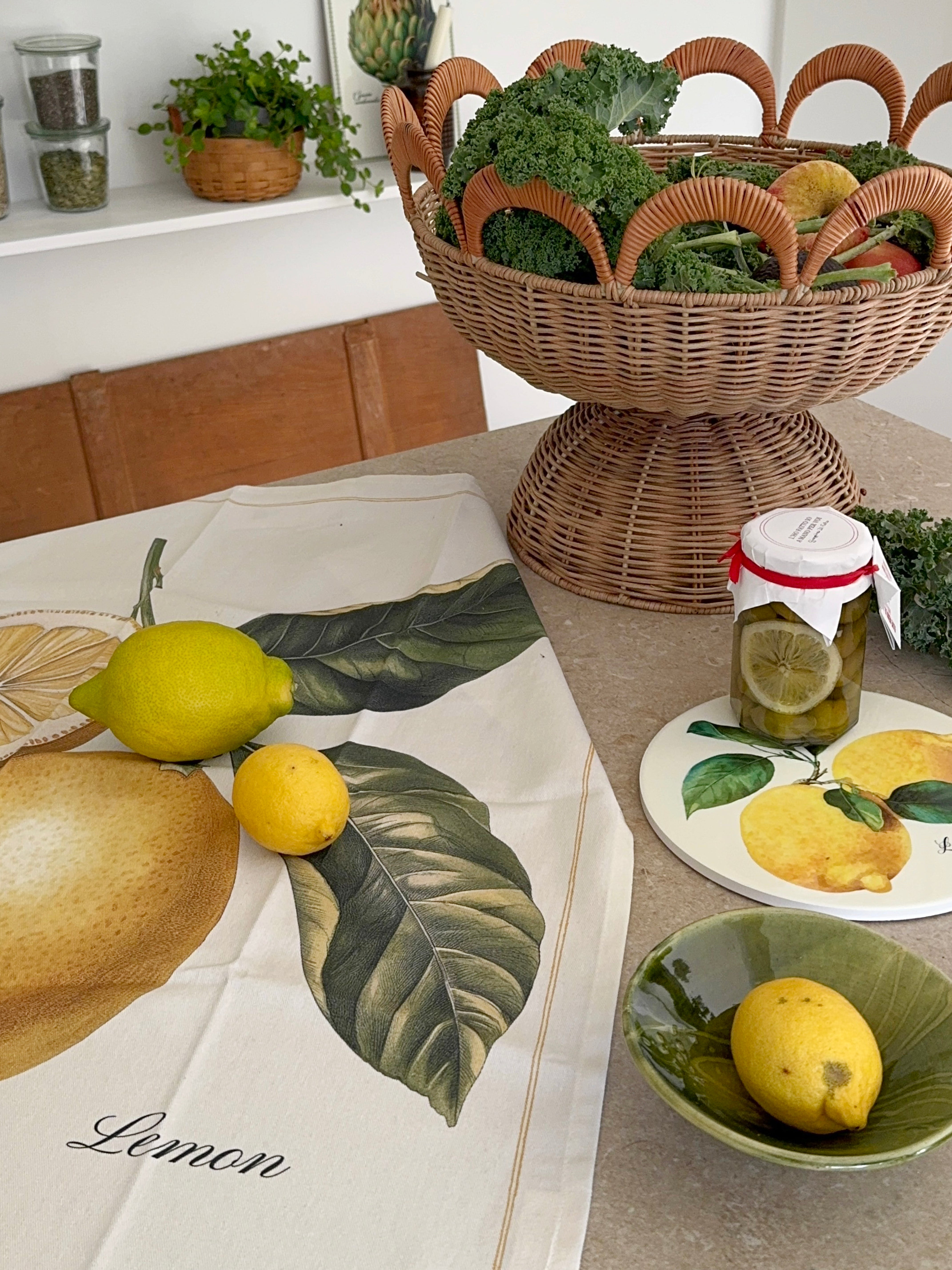 Kökshandduk- Lemon - 50x70 - 3