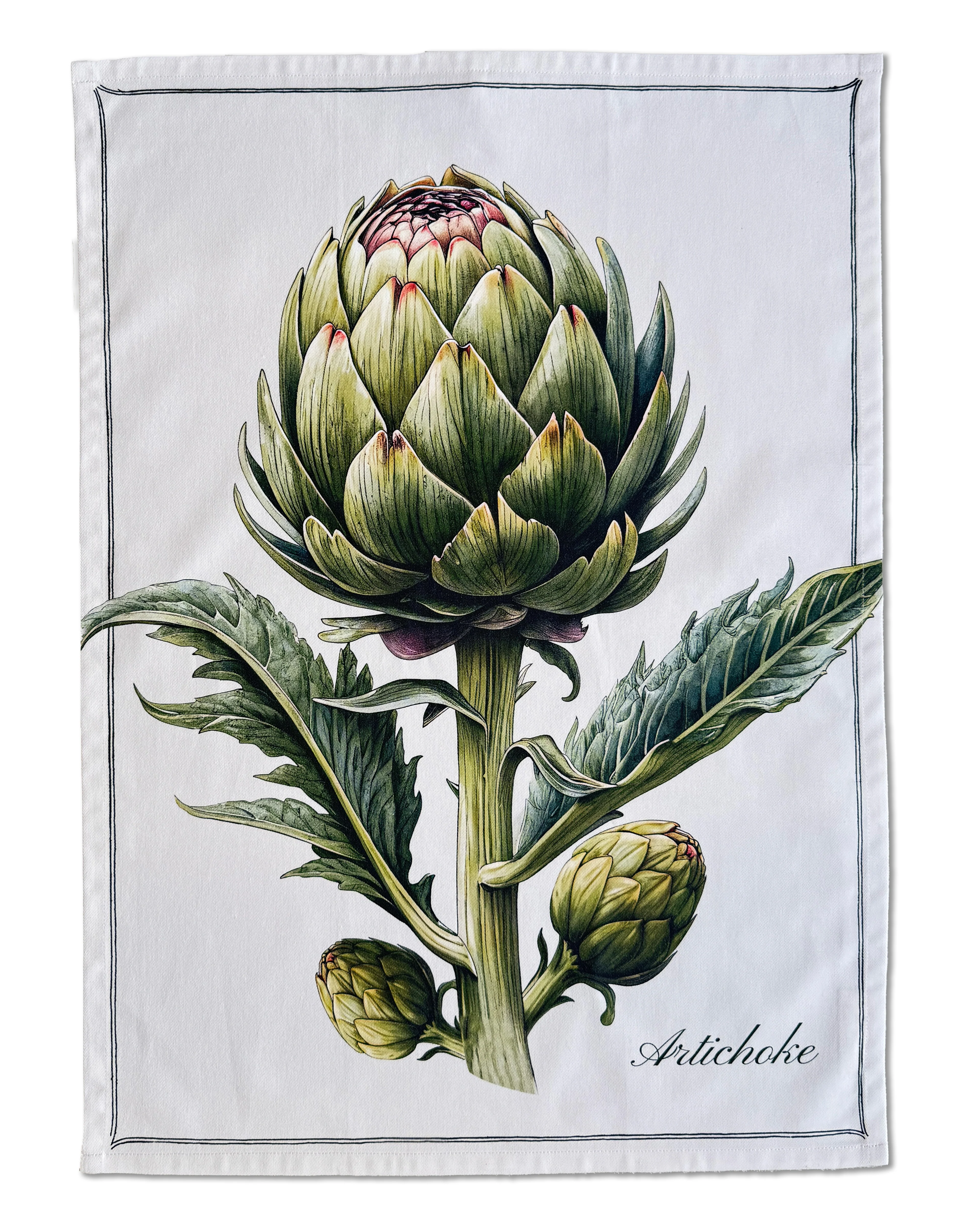Kökshandduk- Artichoke - 50x70