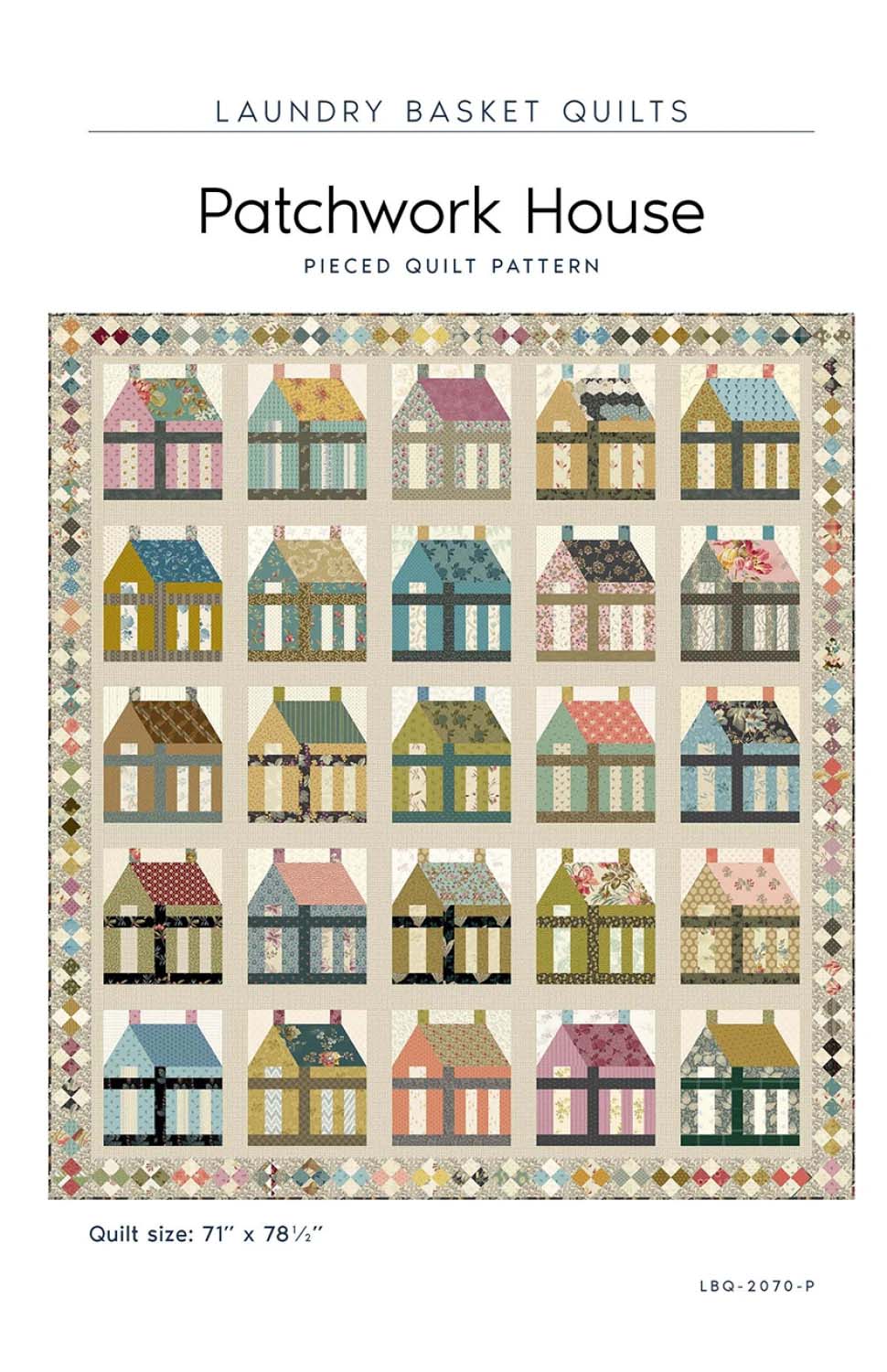 Mönster: Patchwork House - Quilt
