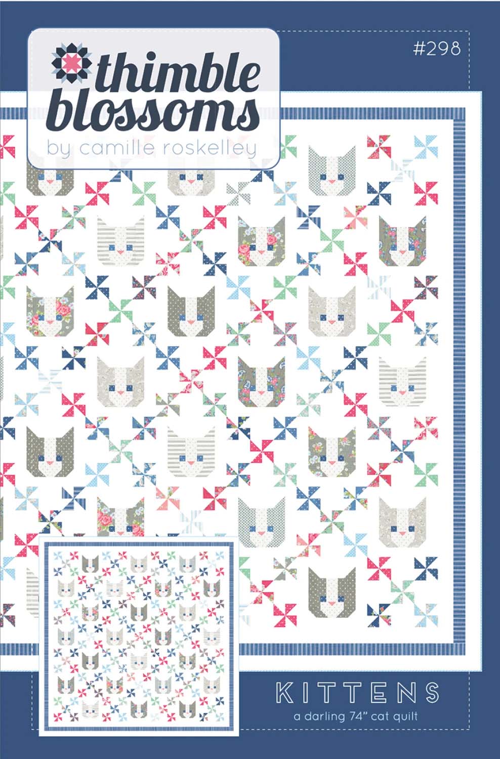 Mönster: Kittens pattern - Quilt