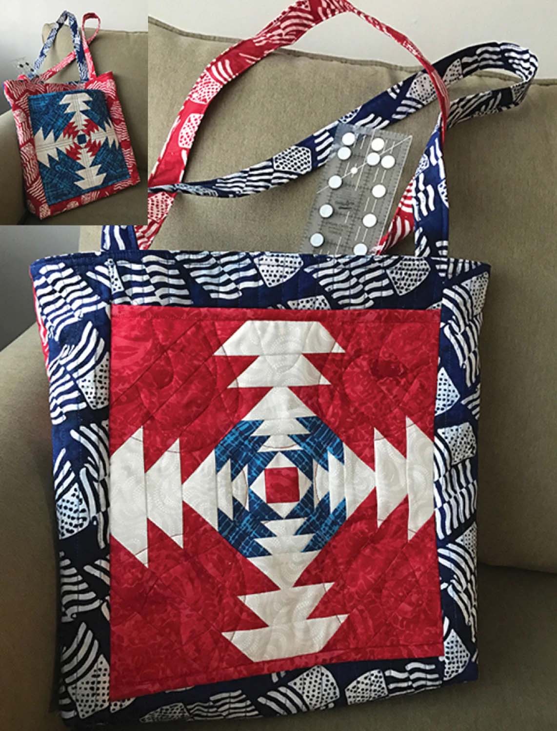 Mönster: Pineapple Popout Tote