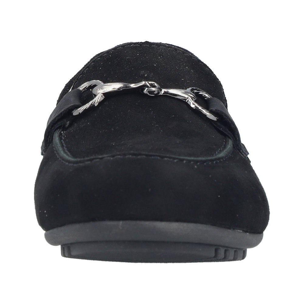 Rieker Ballerina skinn Svart - 7