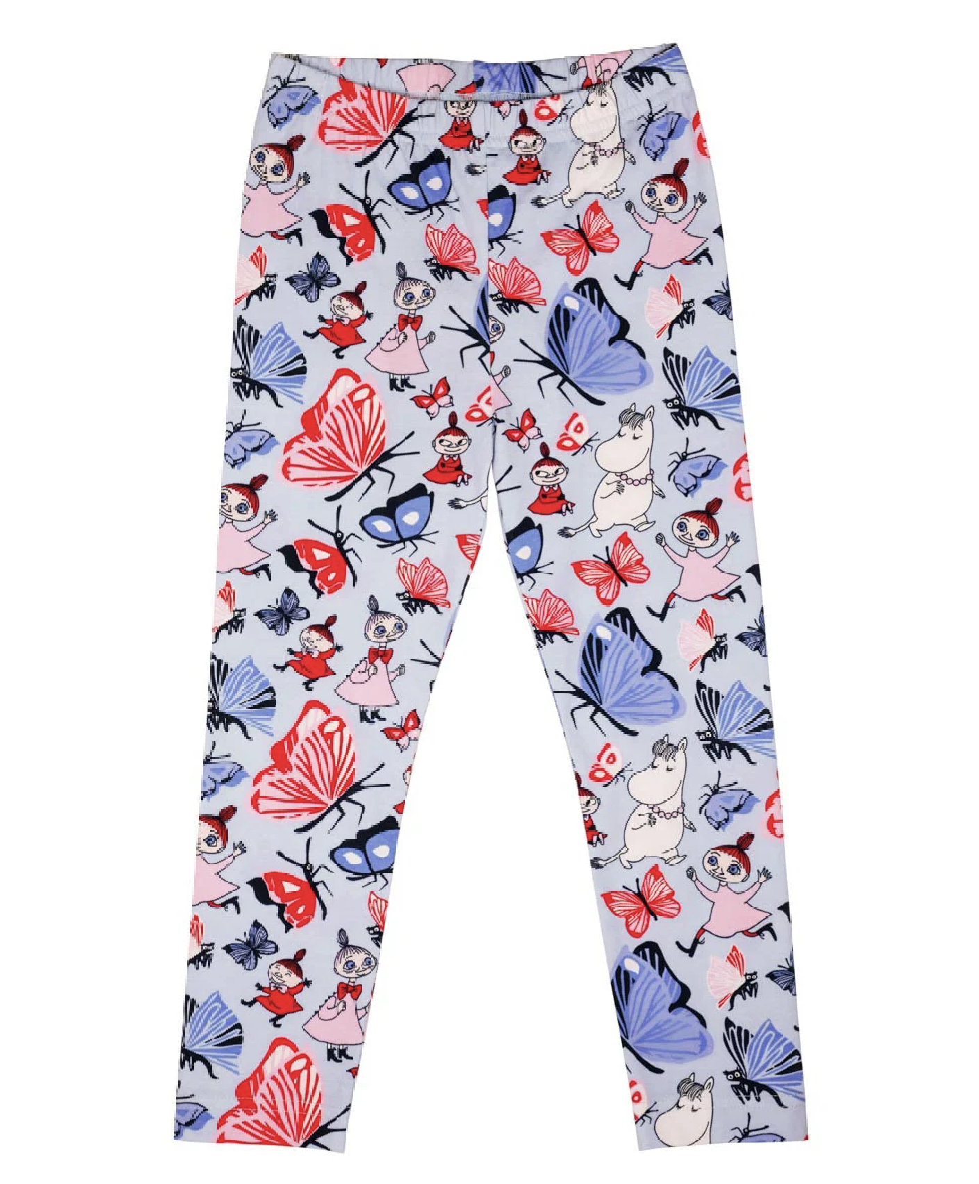 Moomin Kids Leggings - Butterfly Park Light Blue