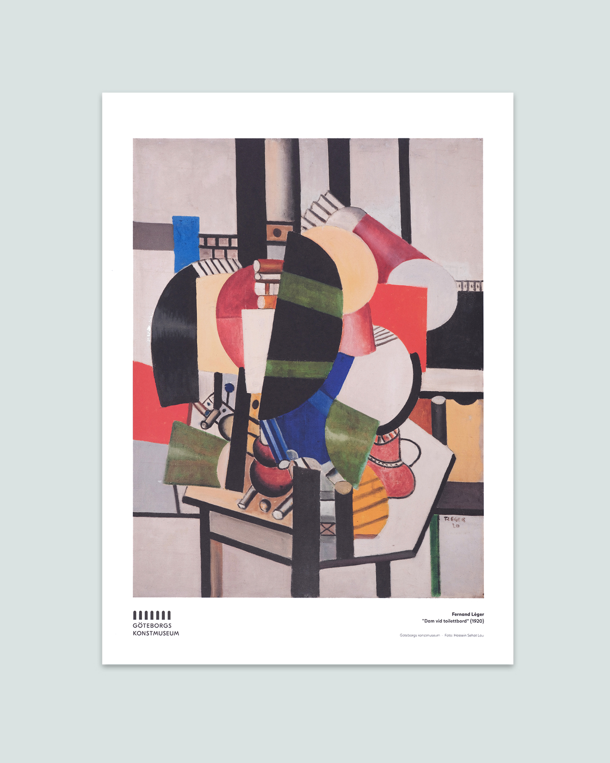 Fernand Léger, Dam vid toilettbord