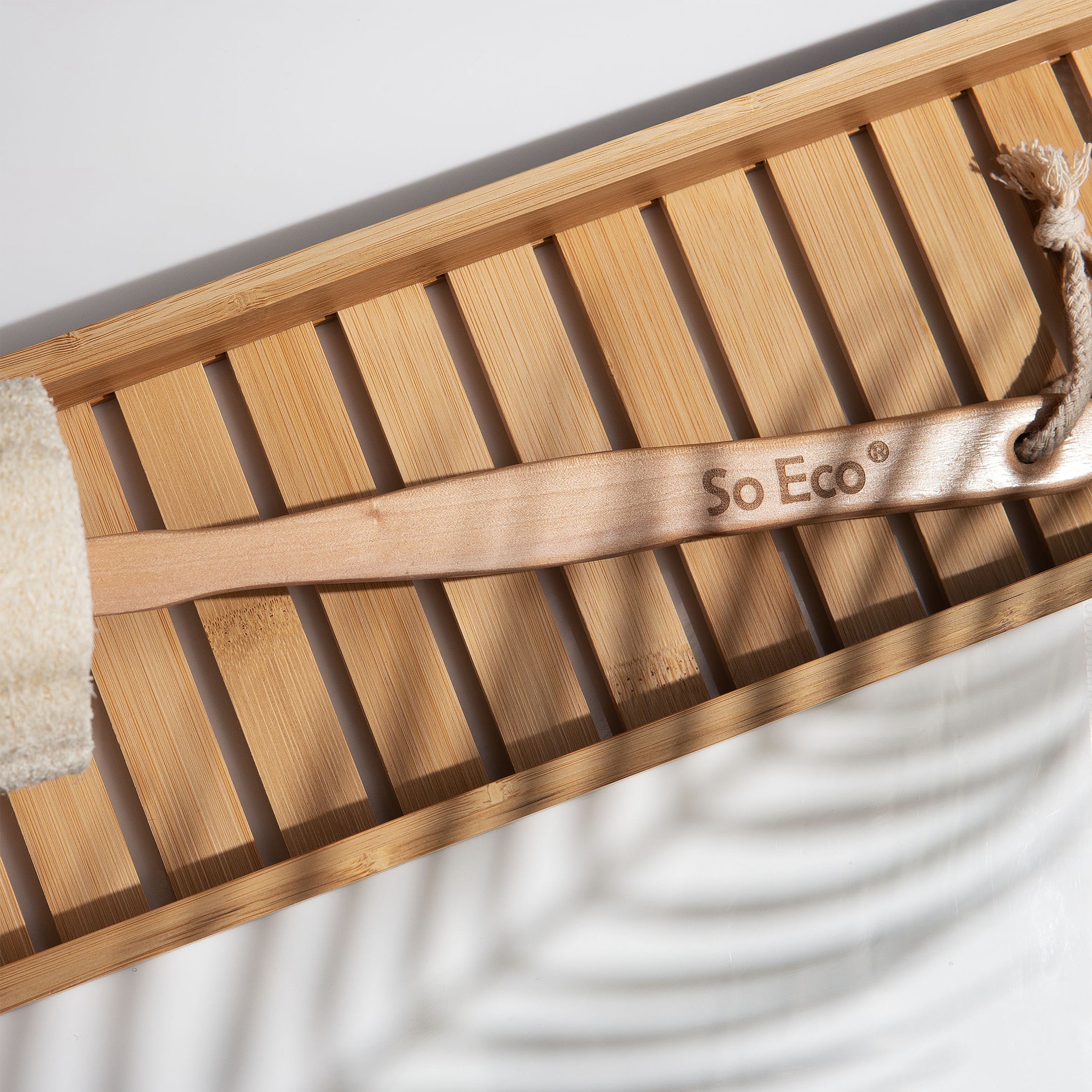 Natural Loofah Body Brush So Eco - 5