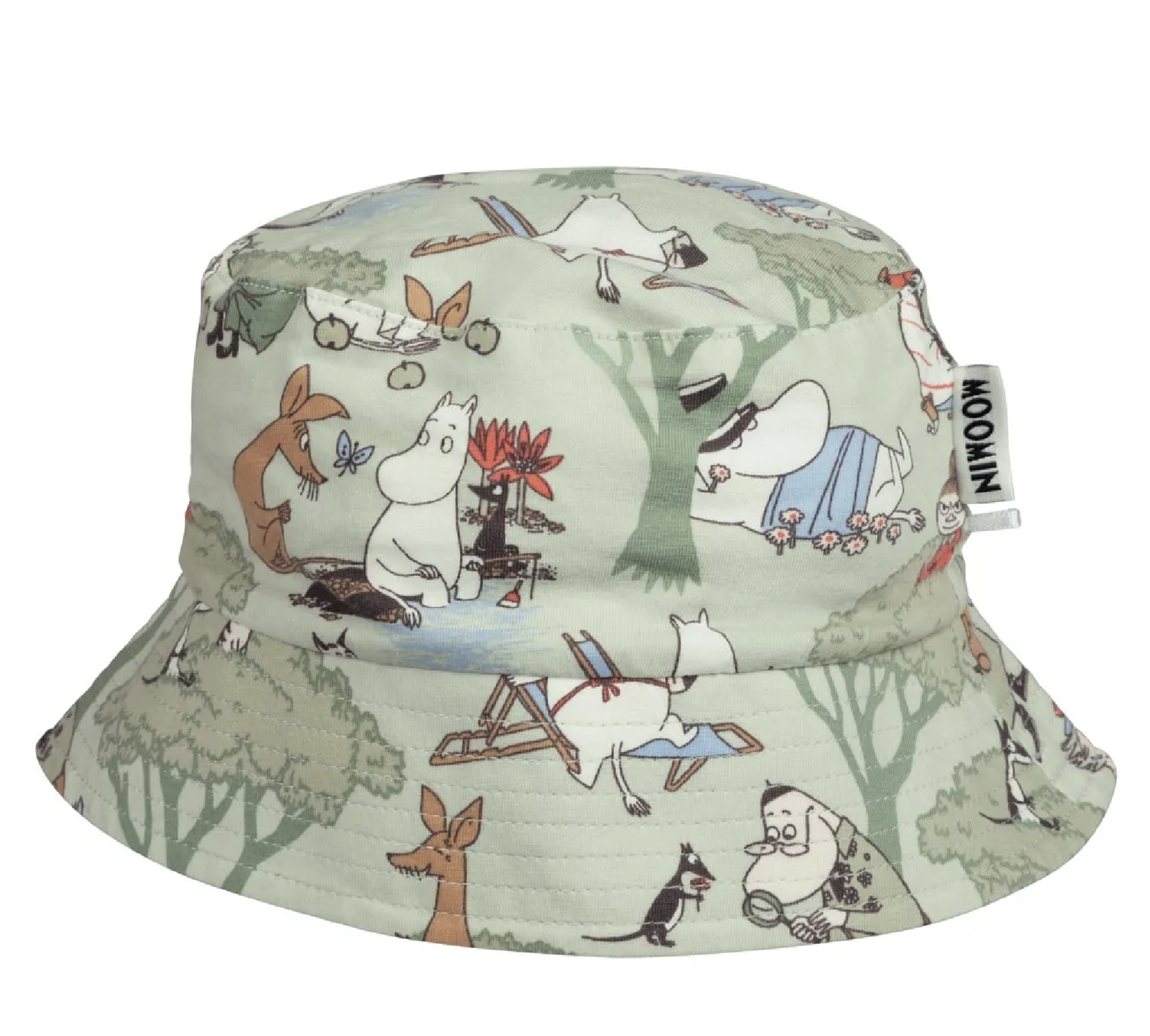Moomin Child Sun Hat - Holiday Light Green