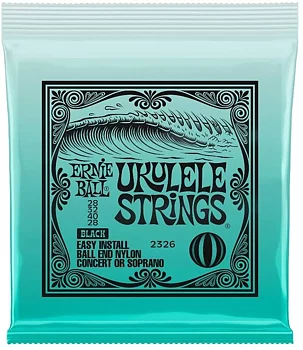 Ernie Ball 2326 String Set for Ukulele - Black