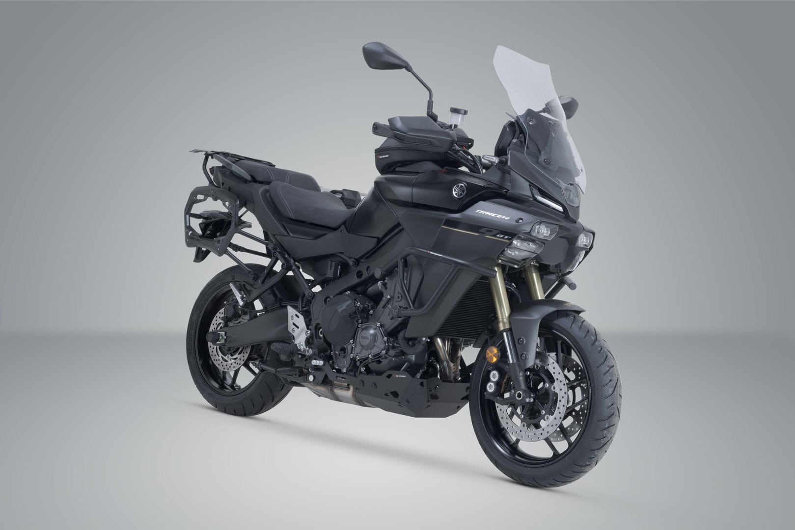 PRO side carrier Black. Yamaha Tracer 9 / GT / GT+ (24-) - 2