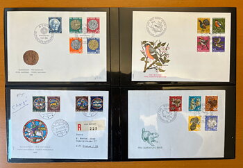Schweiz FDC och specialbrev