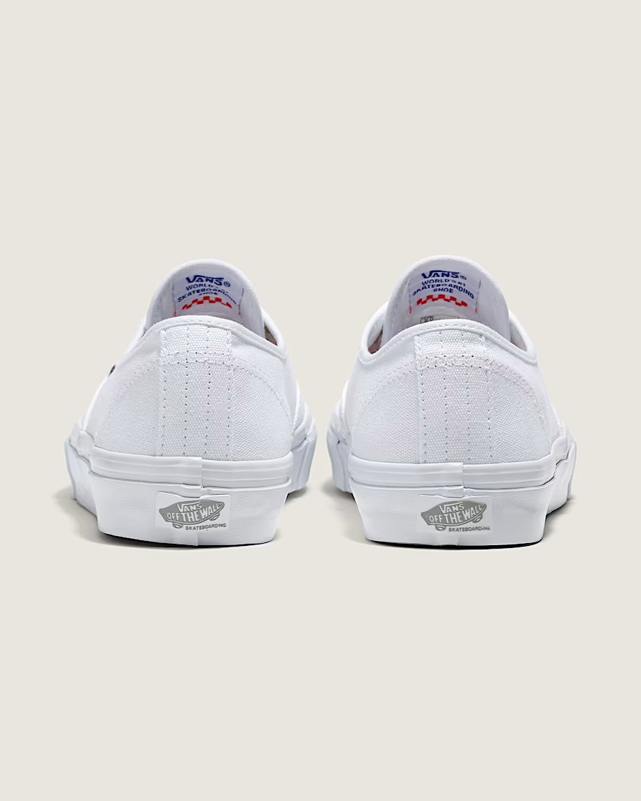 Vans Skate Authentic True White Skateskor - 4