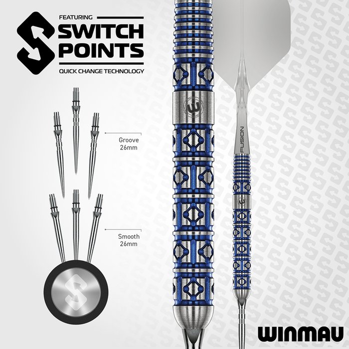 Winmau Lunaris Switch Point Darts - Parallel  - 2
