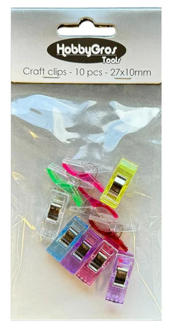 HobbyGros Tools -Craft Clips 10  st