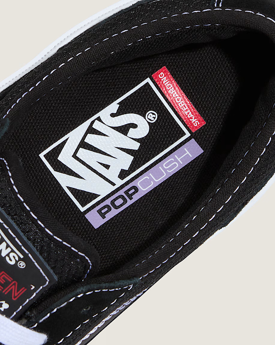 Vans Skate Curren Caples Gum Black/White Skatesko - 6