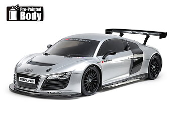 Tamiya 47517 1/10 R/C Audi R8 LMS 2008 (Painted Body) (TT-02)