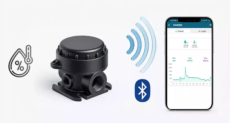 Sensor Bluetooth de humedad y temperatura - 3