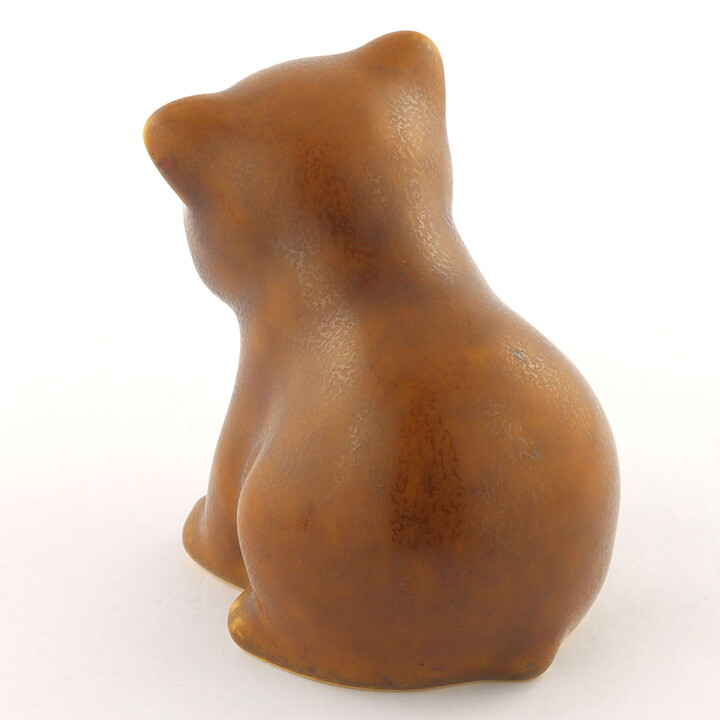 Knud Basse (1960s) Brown Rounded Bear 9 cm
