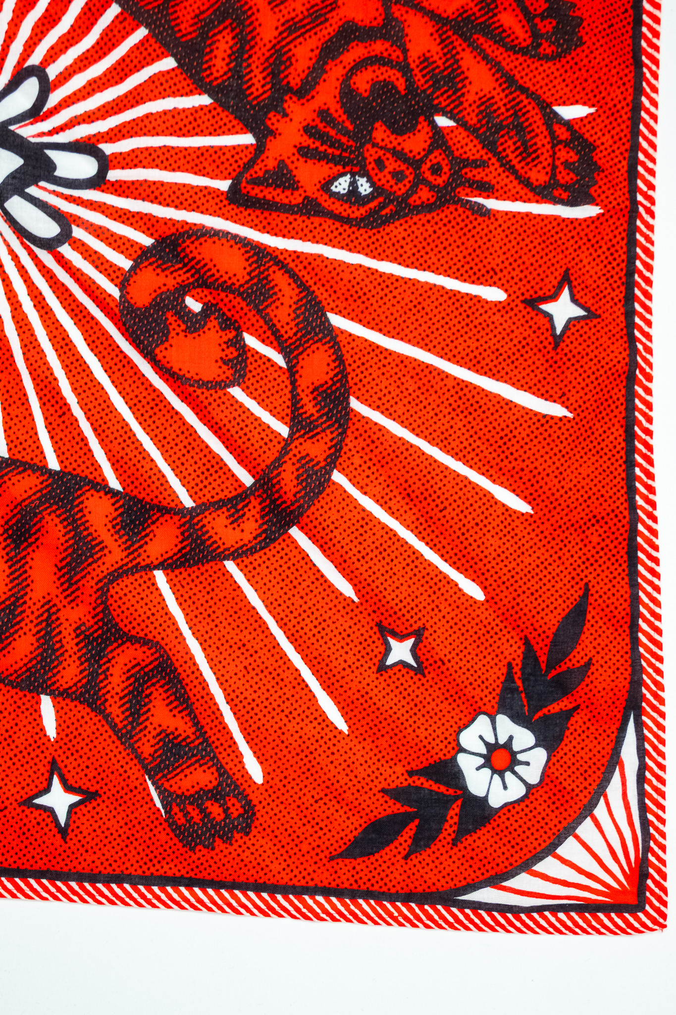 Kobashi Studio X Göteborg Manufaktur - Athletic Champs Bandana Red - 8