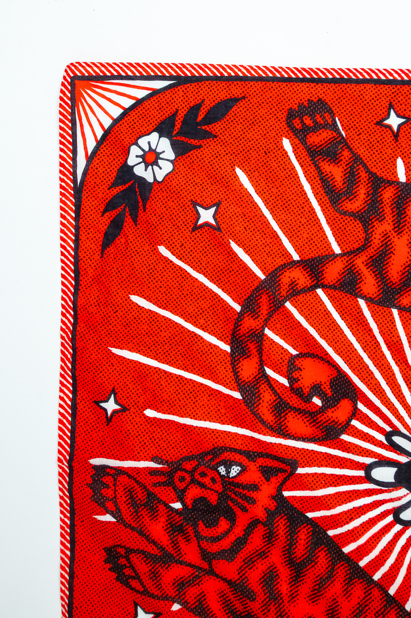 Kobashi Studio X Göteborg Manufaktur - Athletic Champs Bandana Red - 7