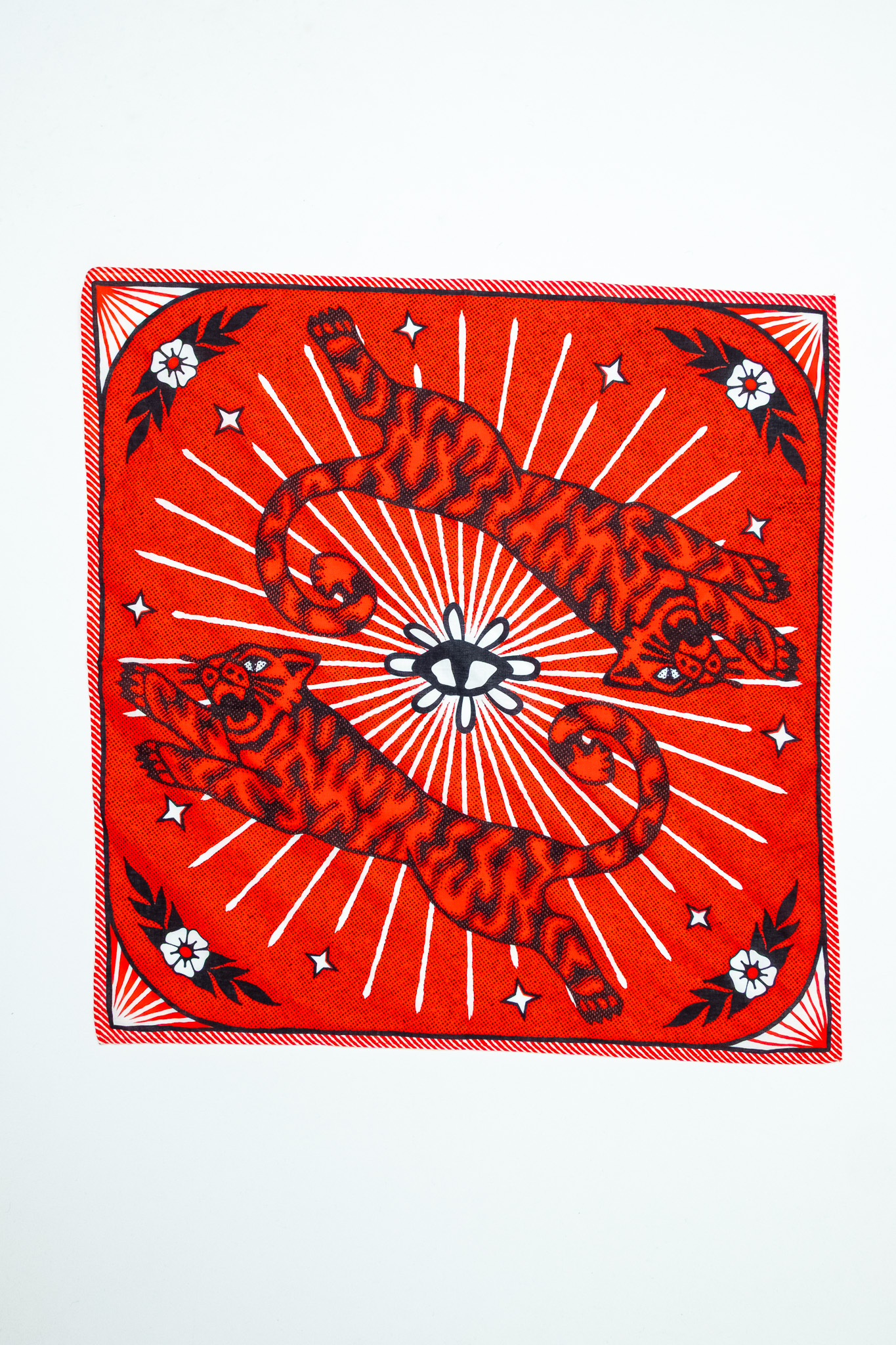 Kobashi Studio X Göteborg Manufaktur - Athletic Champs Bandana Red - 5