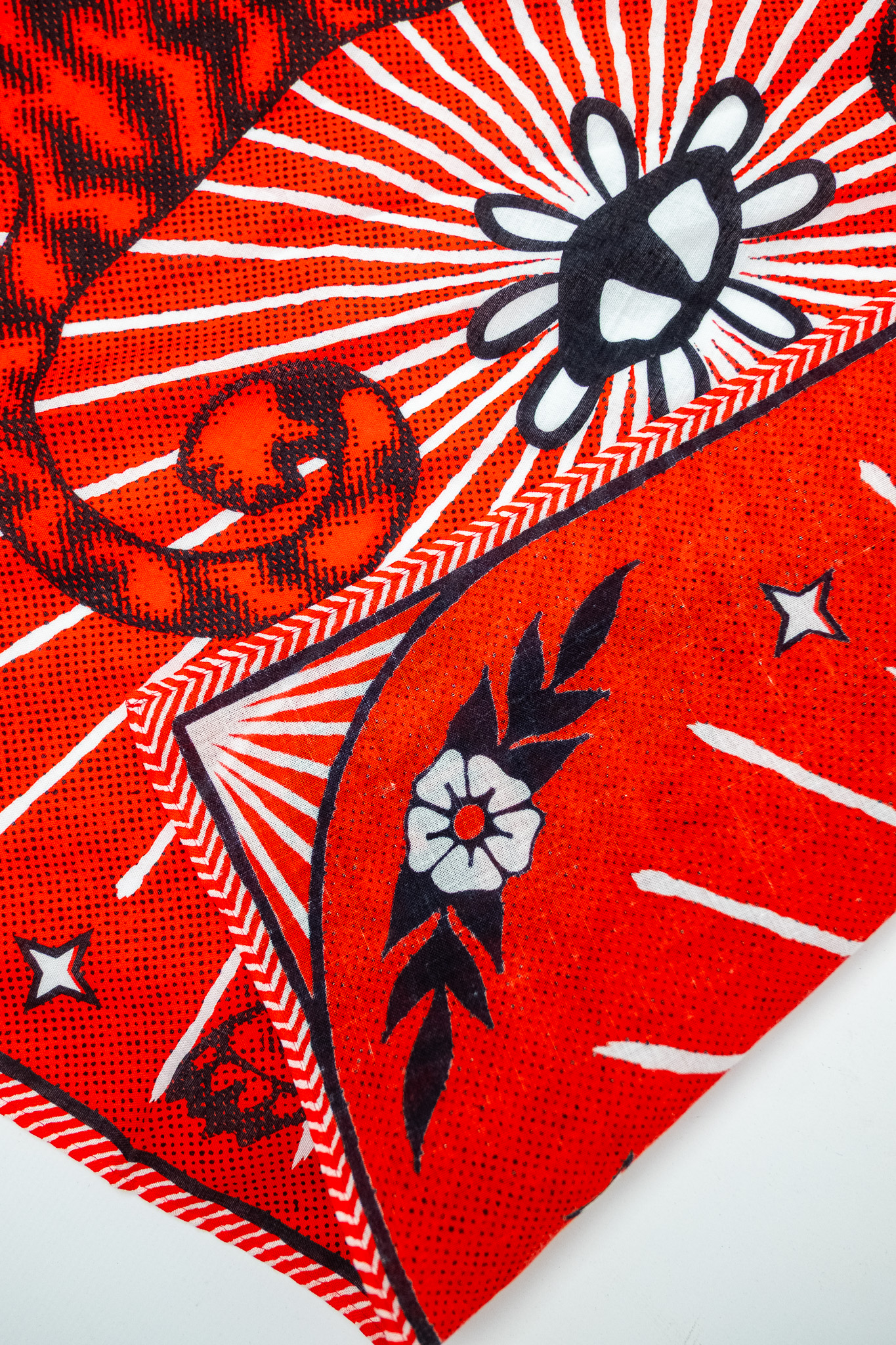 Kobashi Studio X Göteborg Manufaktur - Athletic Champs Bandana Red - 9