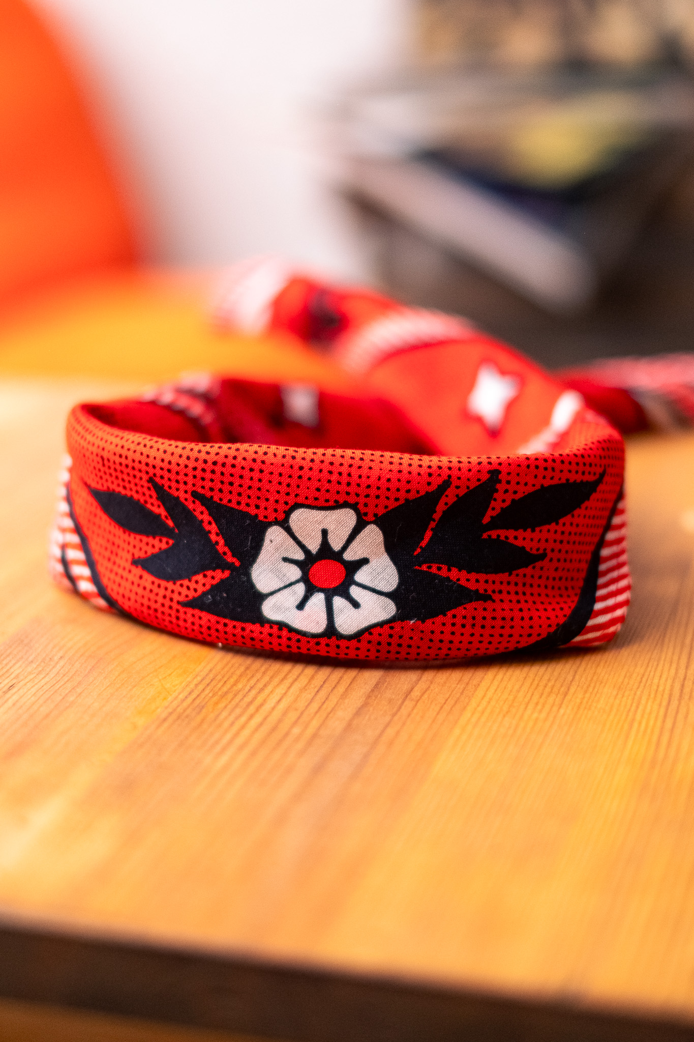 Kobashi Studio X Göteborg Manufaktur - Athletic Champs Bandana Red - 3