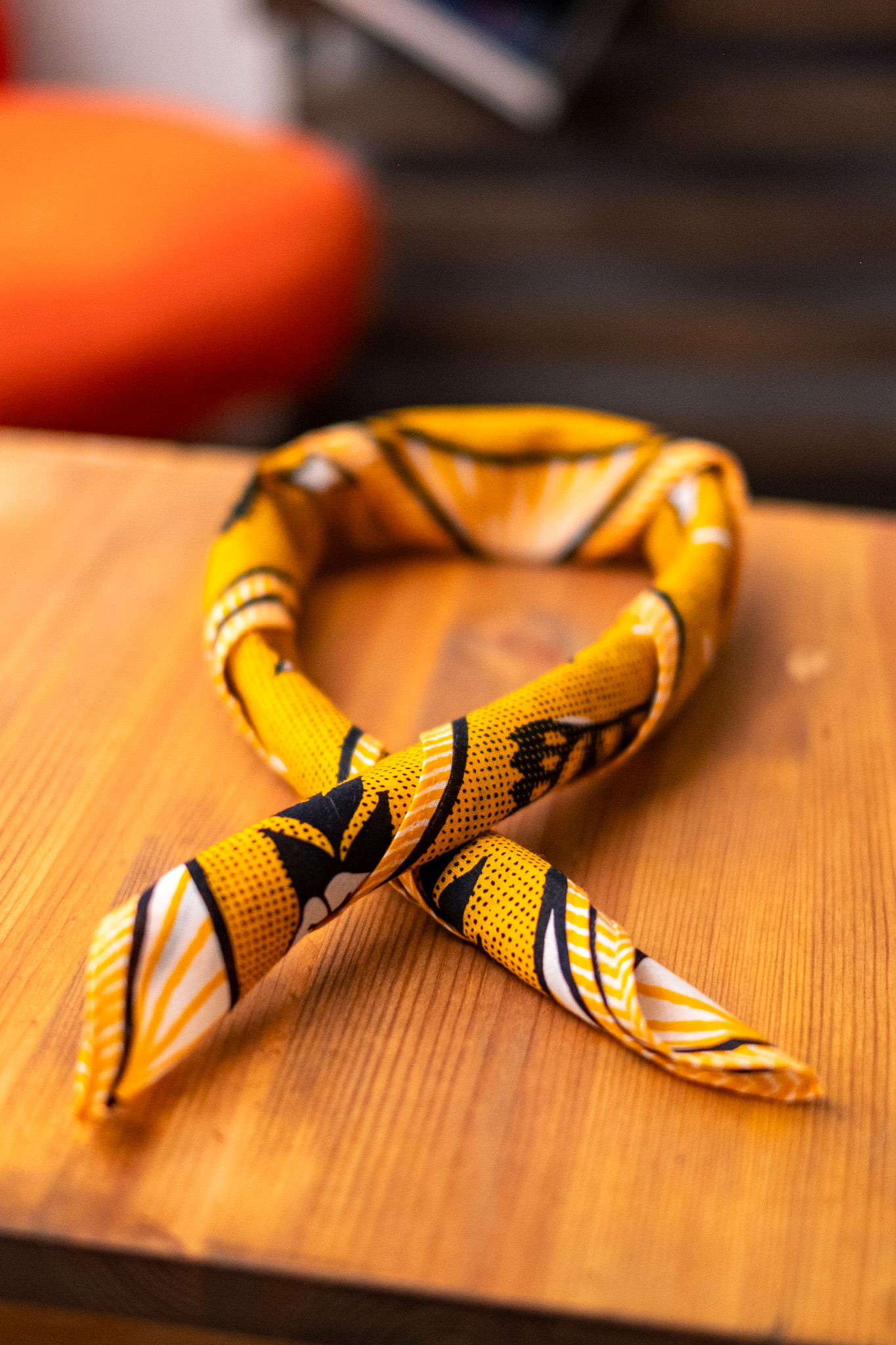 Kobashi Studio X Göteborg Manufaktur - Athletic Champs Bandana Gold