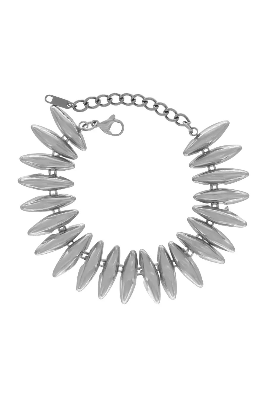 Dansk Copenhagen - Passion Water Resistant StatementBracelet  Silver Plated