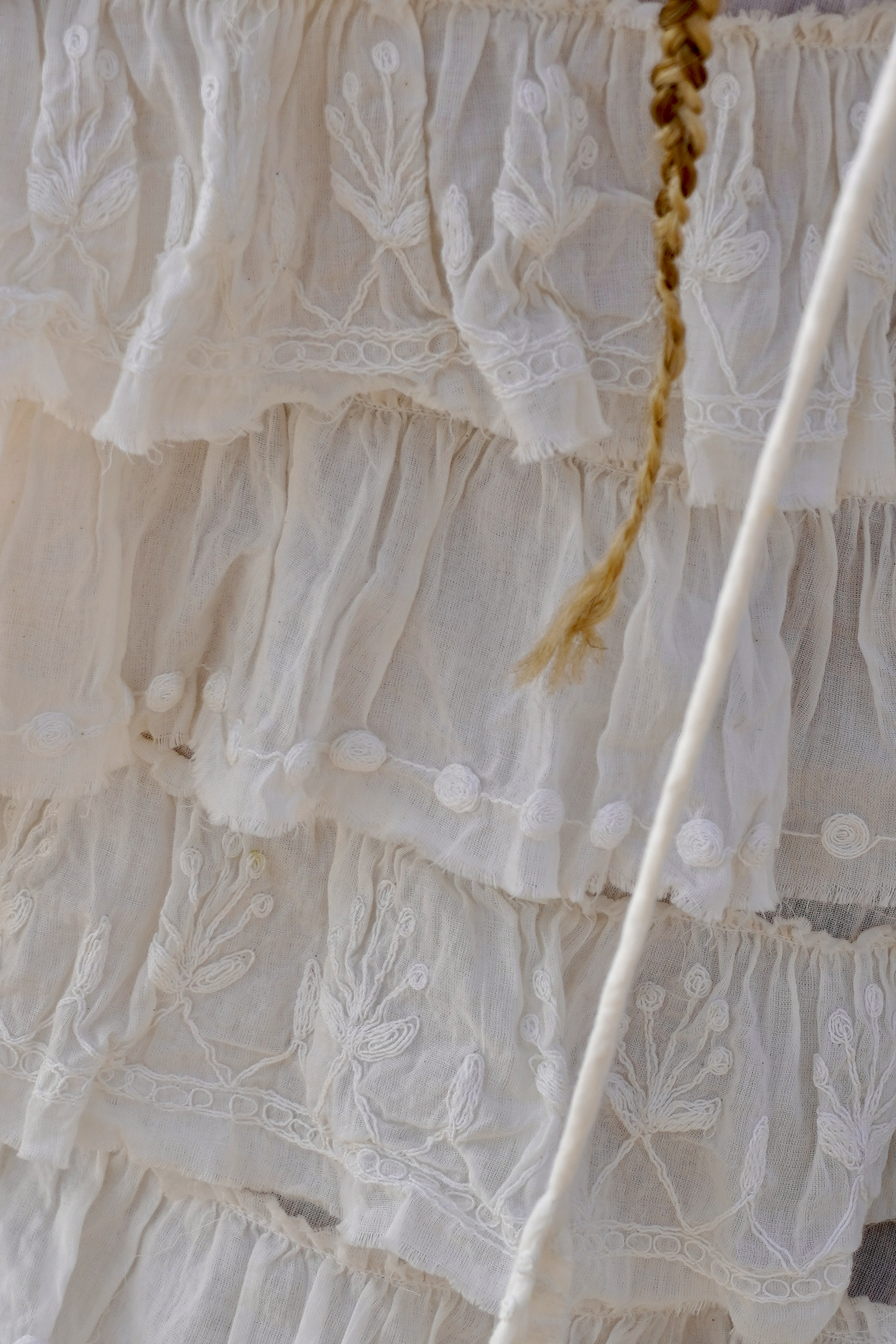VOLARE COTTON DRESS CREAM  - 11