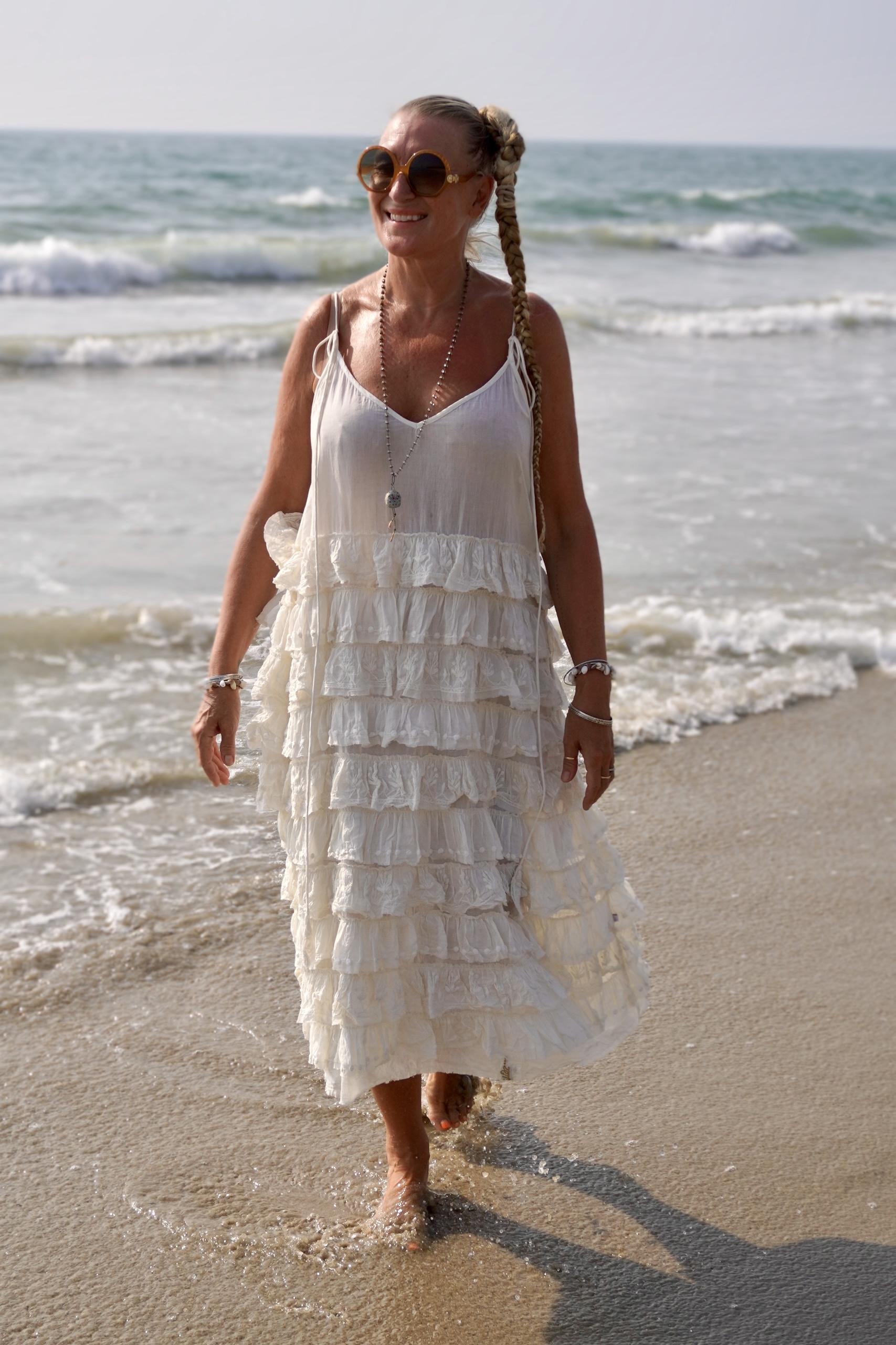 VOLARE COTTON DRESS CREAM  - 5